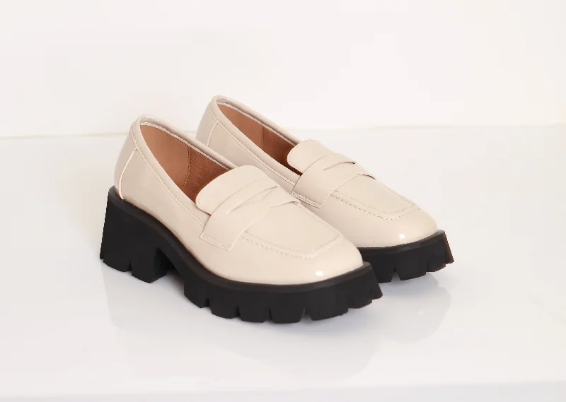 EQUIPE Chunky Heel Loafers