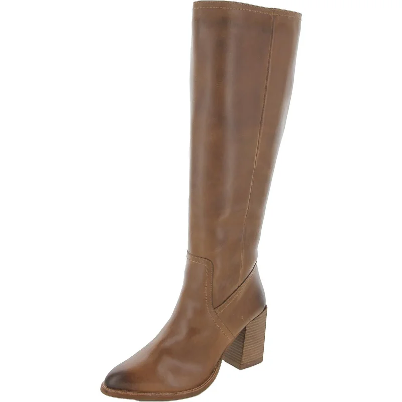 Diba True Womens True Do Leather Pull On Knee-High Boots