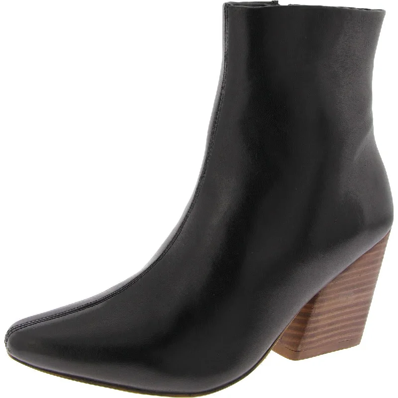 Journee Signature Womens Hydra Zip Up Slip On Mid-Calf Boots