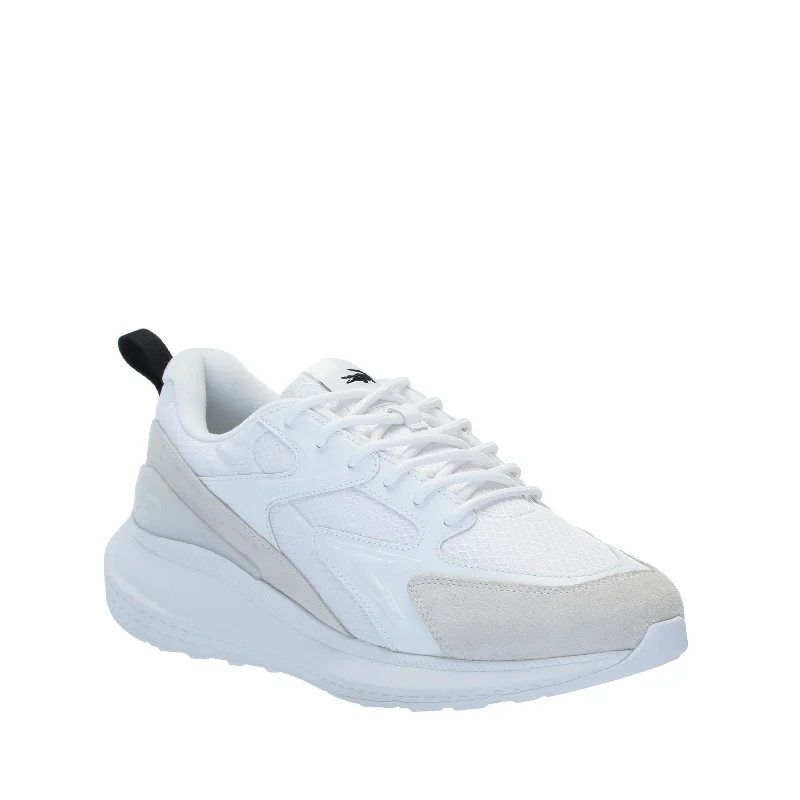 Lacoste Men's L003 EVO Sneaker, NVY/WHT