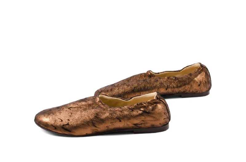 Ceecee Slipper Shoe In Bronze