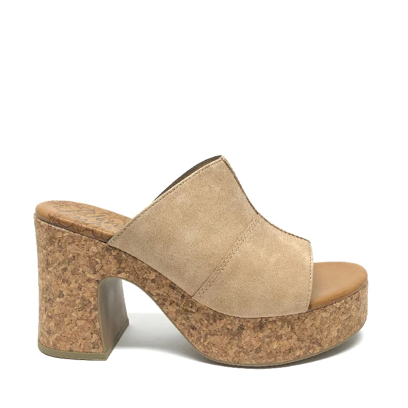 Shoes Heels Block By Blowfish In Taupe, Size: 10