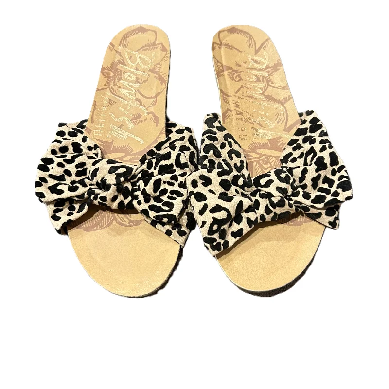 Leopard Print Shoes Flats By Blowfish, Size: 7