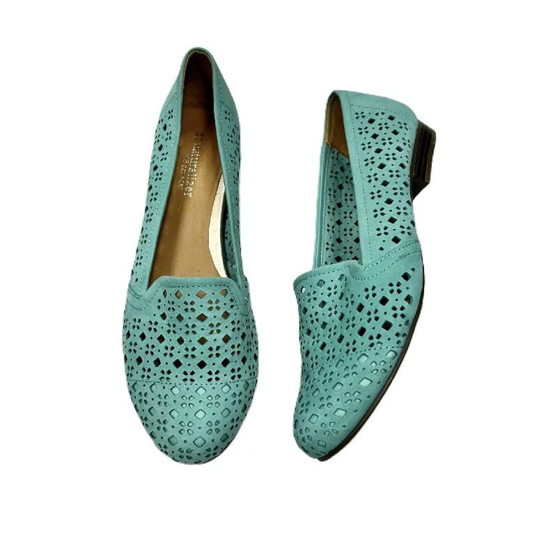 Teal Shoes Flats By Naturalizer, Size: 8.5