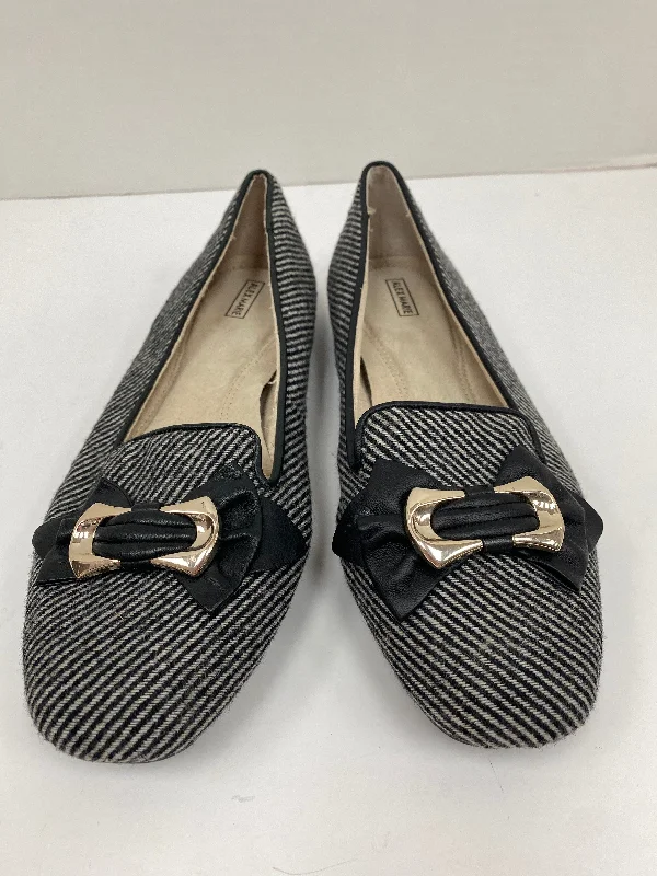 Navy Shoes Flats Alex Marie, Size 8.5