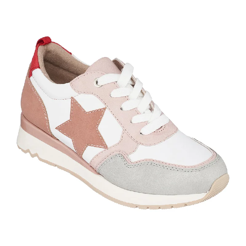 Samantha White Star Sneakers