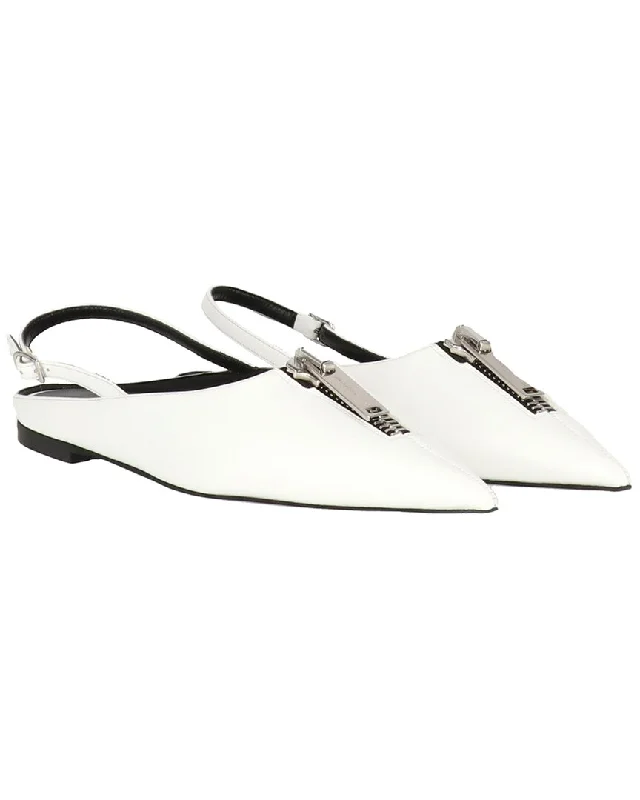 Stella McCartney Zipit Slingback Flat