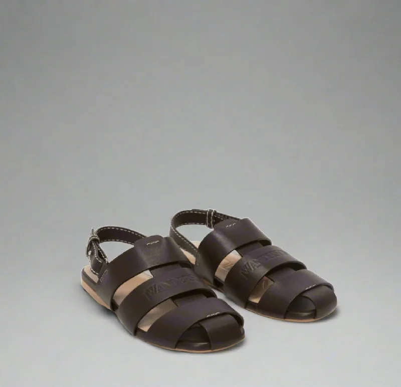 JW Anderson LEATHER FISHERMAN SANDALS