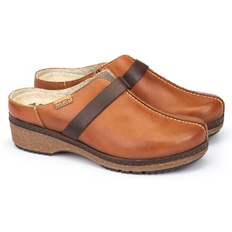 Pikolinos Granada W0W-3590C1 Brandy Leather Clog (Women's)