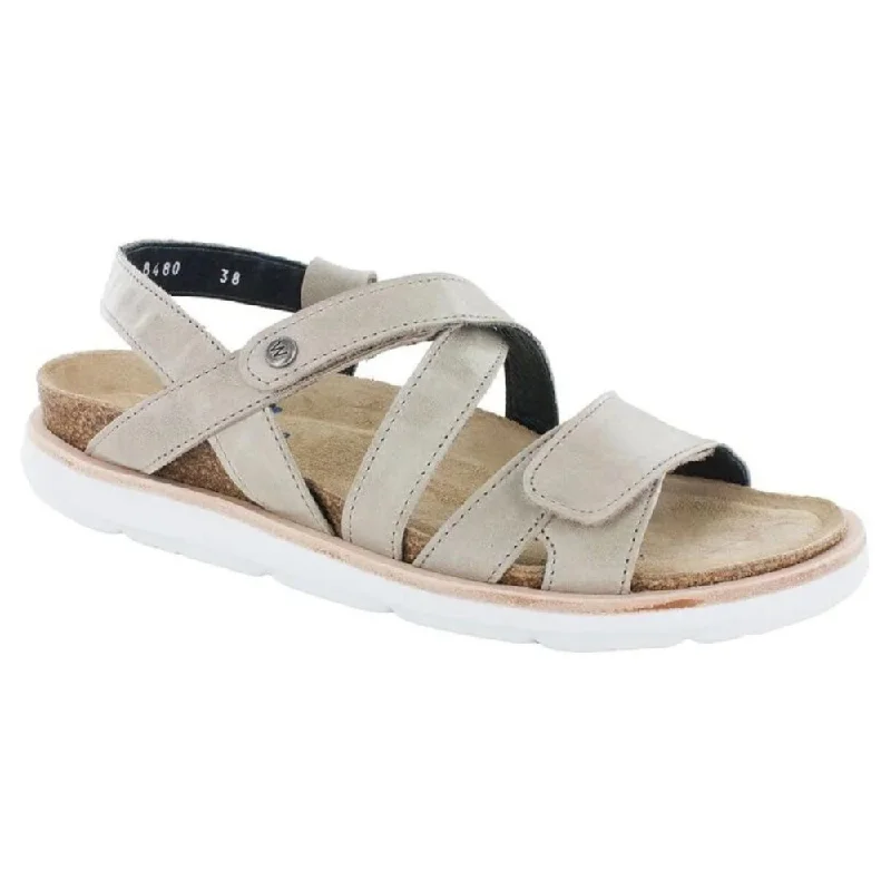 Wolky Sunstone Taupe Leather Sandal (Women's)