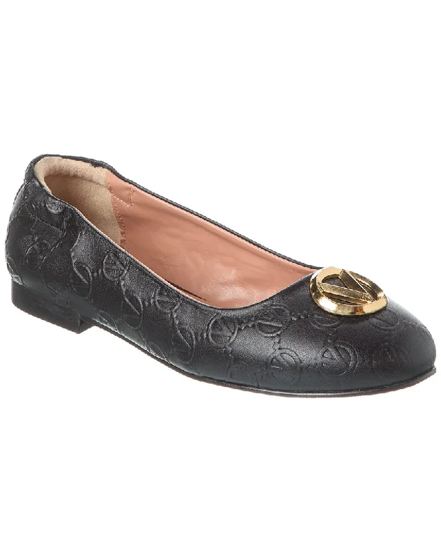 Valentino by Mario Valentino Calliope Leather Flat