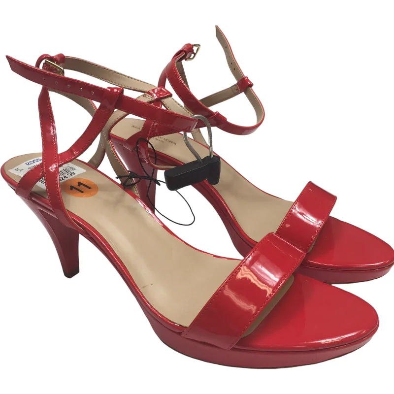 Shoes Heels Stiletto By Marc New York In Red, Size: 11