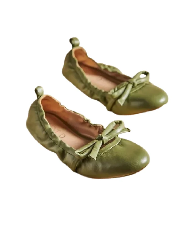 Women's Bella Flat Shoe In Sage