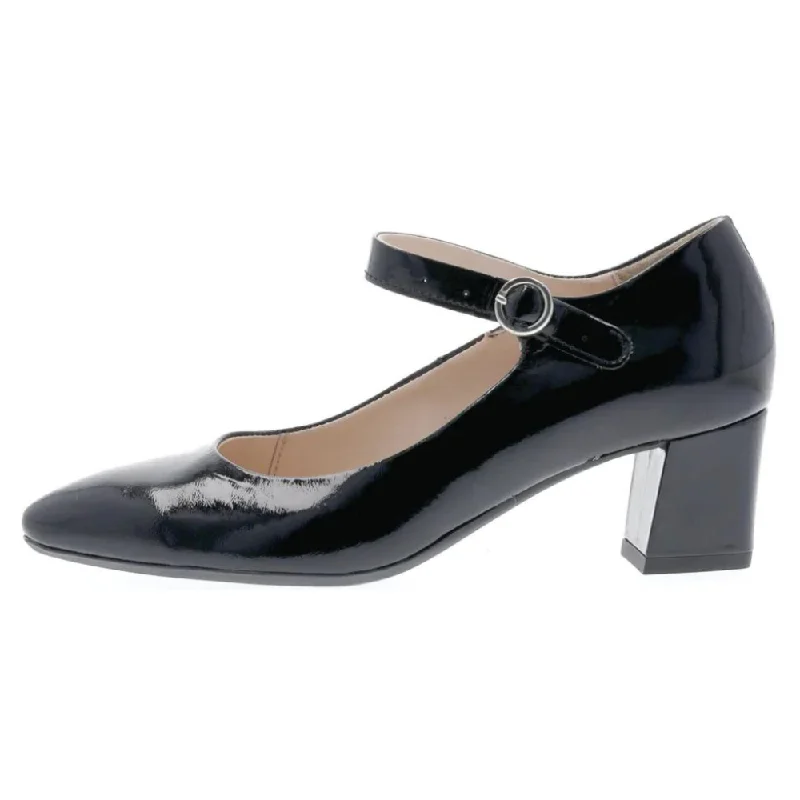 Ara Lynden Black Patent Mary Jane (Women's)