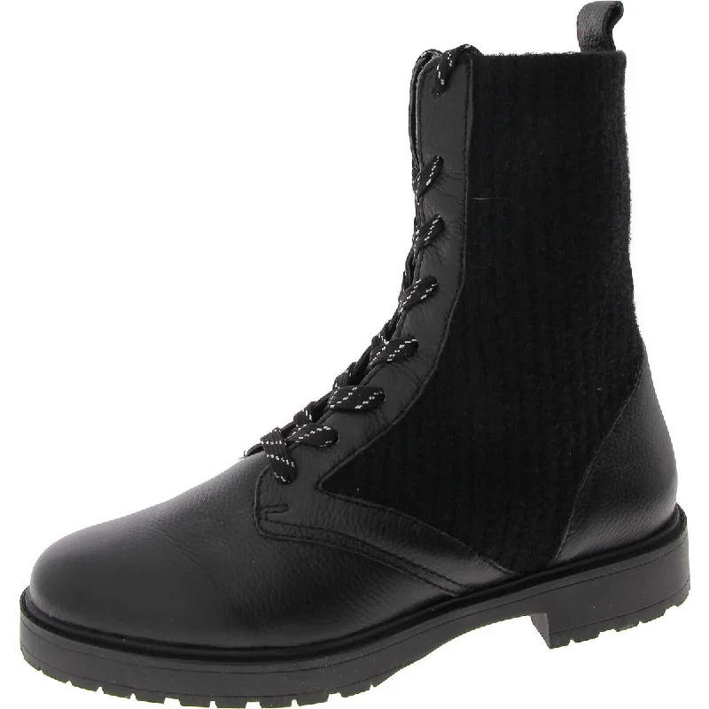 Splendid Womens Scout Pull On Round Toe Combat & Lace-Up Boots